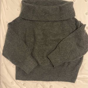 Off the shoulder sweater